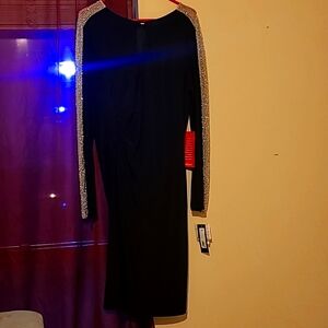 Black cocktail dress